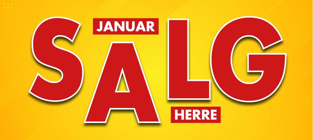 Januarsalg til herre