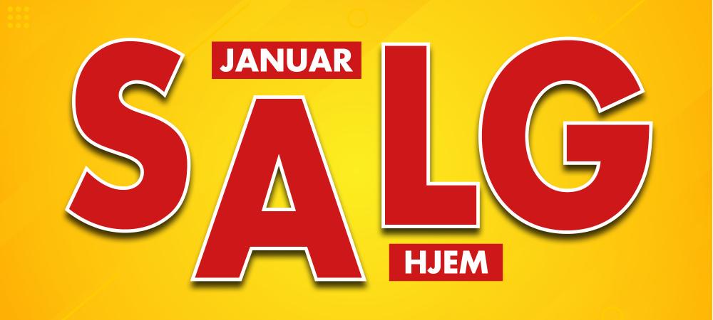 Januarsalg til hjemmet