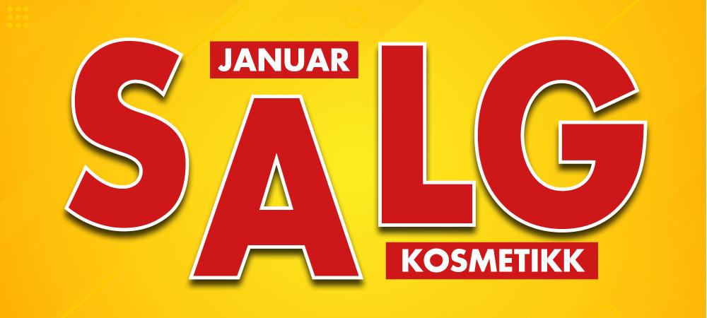 Januarsalg kosmetikk