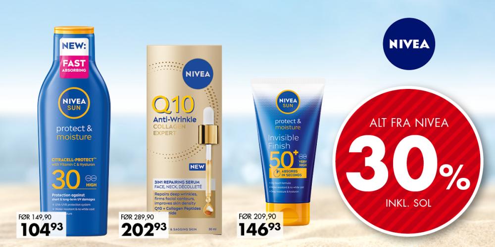 Alt fra Nivea - 30%
