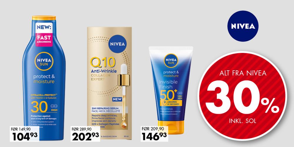 Alt fra Nivea - 30%