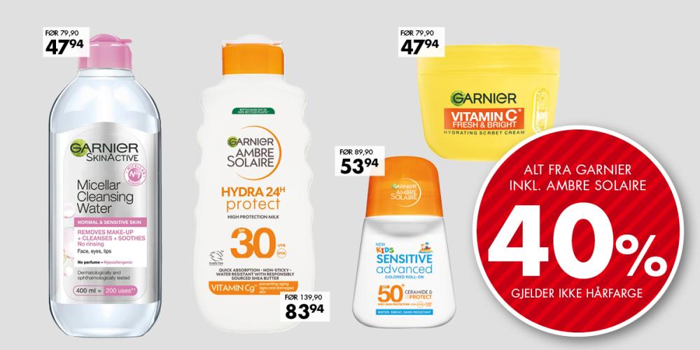 Alt fra Gariner -40%