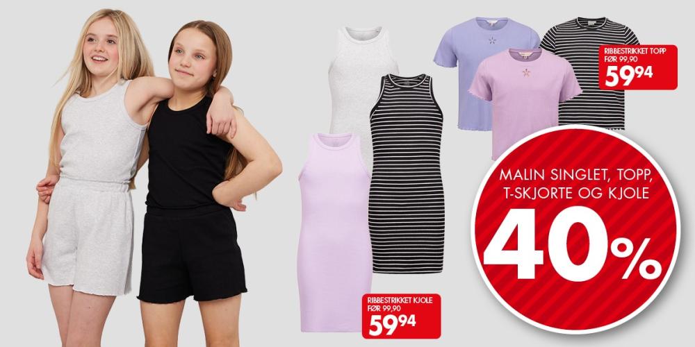 Malin kl&aelig;r til barn -40%