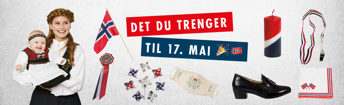 Det du trenger til 17.mai Det du trenger til 17.mai
