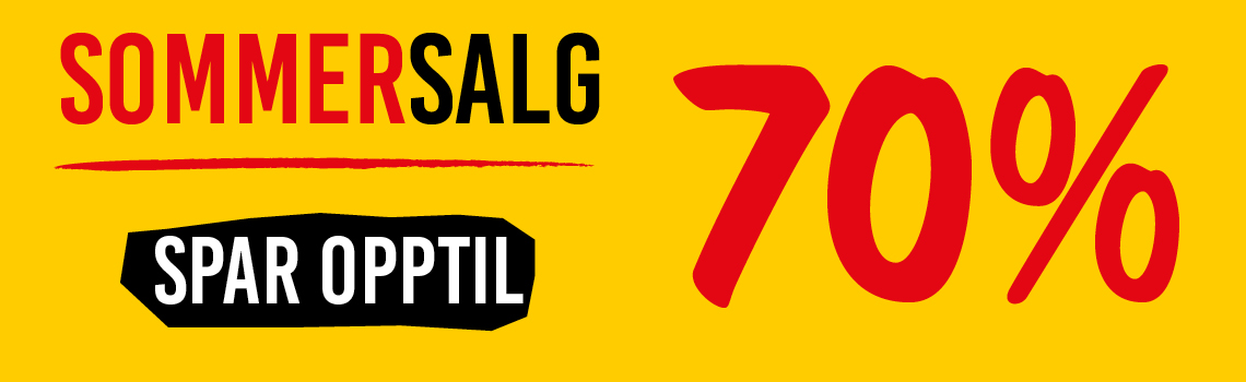 Outlet kun på nett Outlet kun på nett