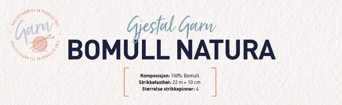 Bomull Natura Bomull Natura