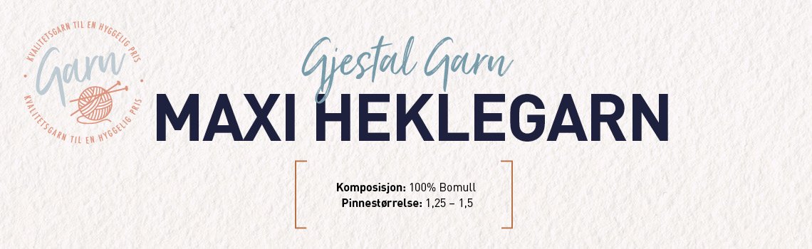 Maxi Heklegarn Maxi Heklegarn