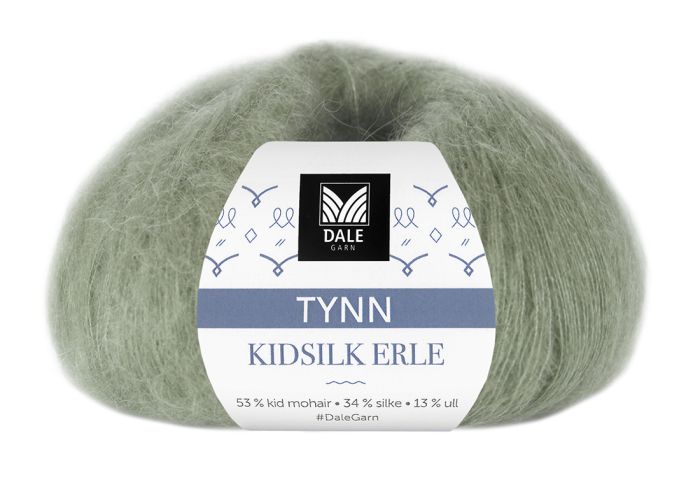 Tynn Kidsilk Erle 4009 Jadegrønn