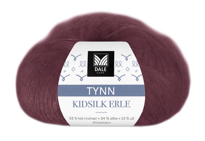 Tynn Kidsilk Erle 4026 Bordaux