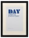 Day ramme sort 30x40cm sort
