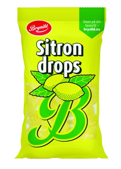 Brynild Retro Drops sitrondrops
