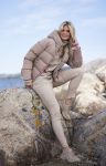 Jakke med hette Camilla Sand