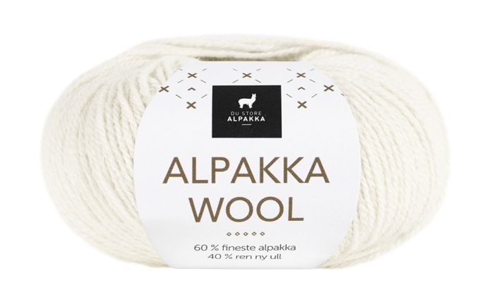 Alpakka Wool 533 Hvit