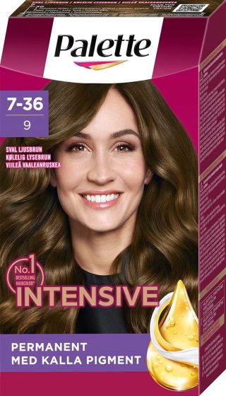 Palette Intensive Creme Coloration 7-36 Kjølig lysebrun