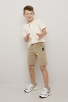 Shorts i slub jersey Sondre ..