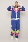 Retro Grilldress-bukse Blå