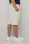 Shorts i linmiks Lys beige..