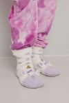 Sokker i chenille Unicorn Hvit-lilla