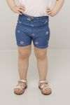 Shorts med blomsterprint Jenny Blå..