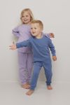 Pyjamas ribbestrikket Blå