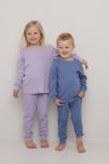 Pyjamas ribbestrikket Lilla