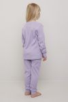 Pyjamas ribbestrikket Lilla