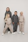 Joggebukse med fleecefôr Cosy Beigemelert