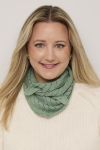 Strikkeskjerf Kate Lysegrønn