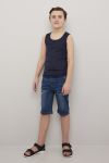 Enkel Tanktopp marine