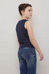 Enkel Tanktopp marine