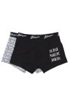 Lothepus boxer 2pk sort og grå
