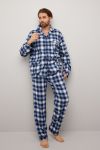 Jack Bay Giovanni pyjamas blå