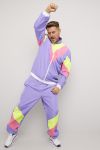 Party People Retro Grilldress Bukse Unisex lilla..