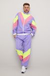 Party People Retro Grilldress Bukse Unisex lilla..