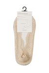 SK minisokker med blonde 2pk sort og beige