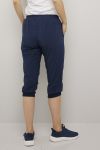 Active Sport loose fit treningsbukse med trekvart lengde marine