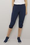 Active Sport loose fit treningsbukse med trekvart lengde marine