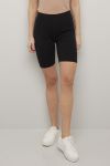Basic Piper sykkelshorts i bomull sort