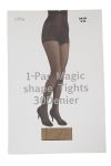 Basic strømpebukse semi shine 30 denier high waist shaping hud