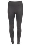 Basic Nova Seamless leggings med børstet innside sortmønstret
