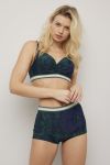 Swimwear Bikinihipster med print grønn/marine
