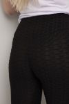 Oceana leggings med mønster sort