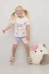 T-skjorte Fellin'Mallow Squishmallows Rosa..