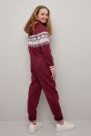 Vinterstjerne Jumpsuit plomme