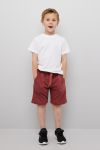 Sweatshorts Active med lommer og snortrekk rust