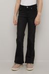 Jeans utsvinget med lavt liv Lina Vasket sort