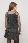 Topp i mesh Sparkly Sort