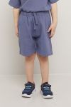 Shorts i musselin Blå