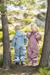 Regndress med fôr Yre Rosa
