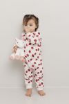 Pyjamas Jordbær Rosa